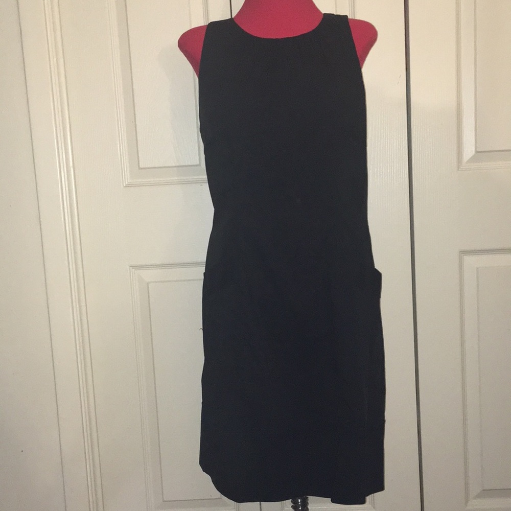 Black sleeveless Jessica Simpson dress